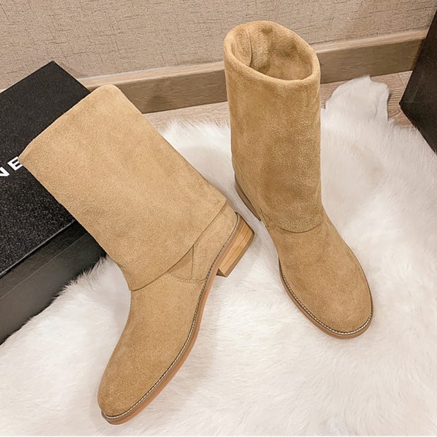 Womens Mid Calf Boots