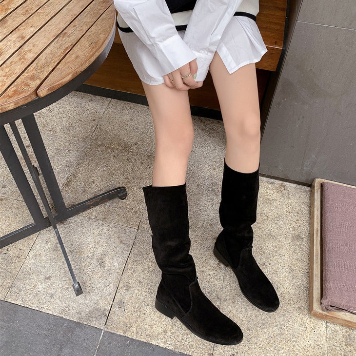 Womens Mid Calf Boots