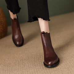 Ankle Boots Brown/Black