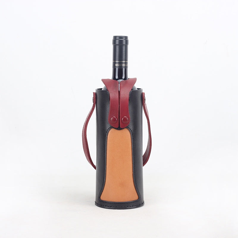 Handholster für eine einzelne Flasche Rotwein