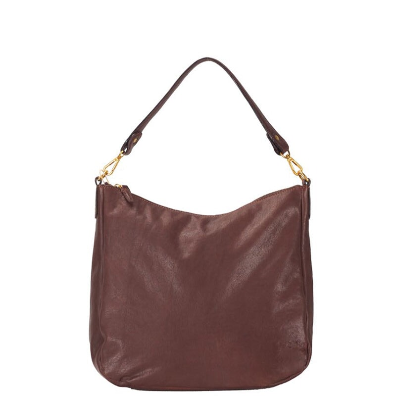 New Retro Vegetable Tanned Cowhide Shoulder's Bag