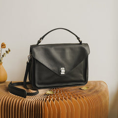 Retro Simple Texture Messenger Bag | Handbag