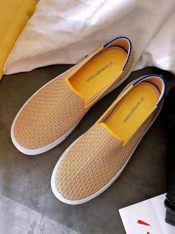 Solid Color Casual Comfortable Flat Shoes