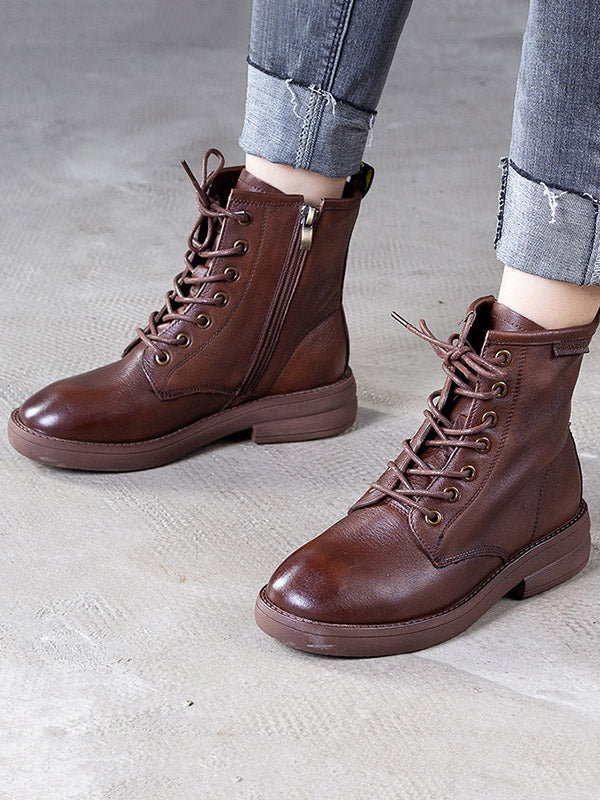 Original Solid Low Heel Booties