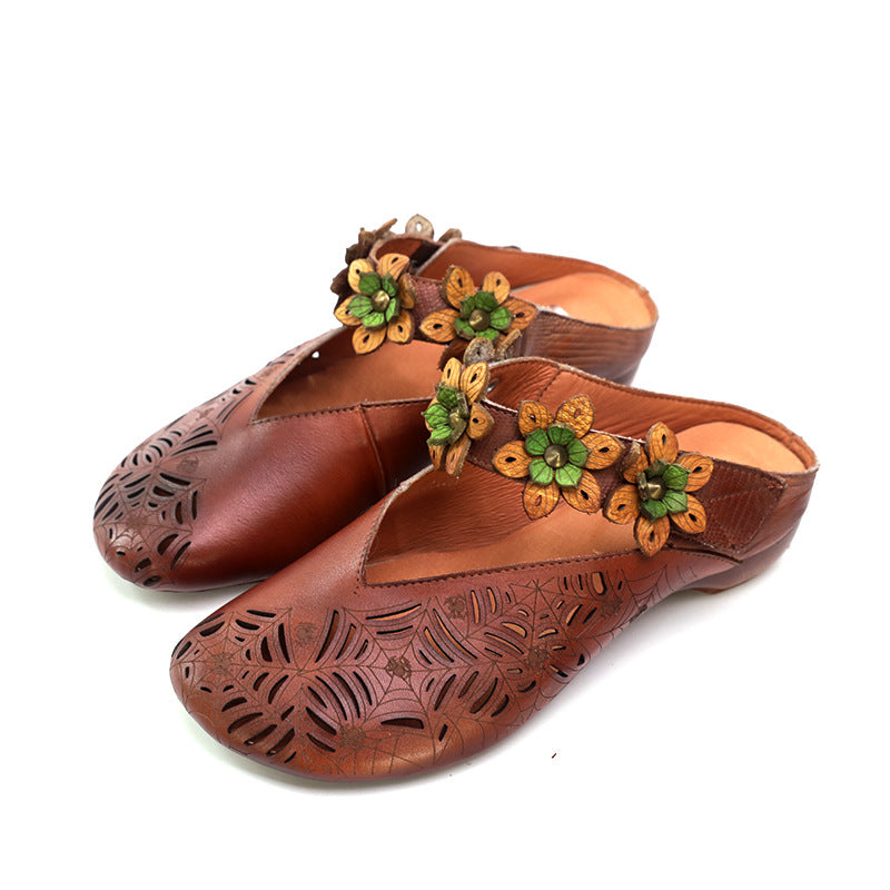 Sandalias retro tipo chanclas, zapatillas de verano