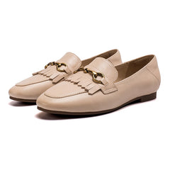 Classic Tassel-Detailed with Horsebit Loafers Lazy Feeling Yellow/Beige/Black