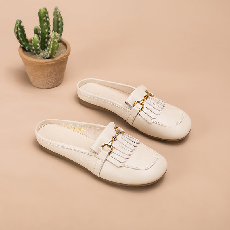 Loafer mit Retro-Schnürung