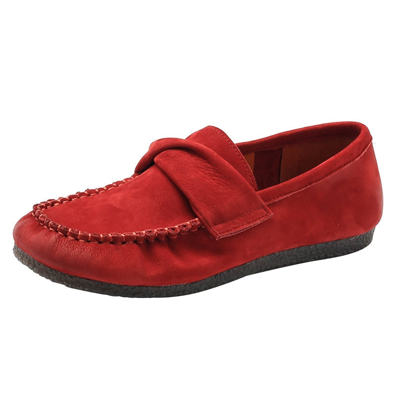 Retro Suede Loafers