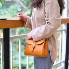 Fashion Crossbody Bag Vegetable Tanned One Shoulder's Bag