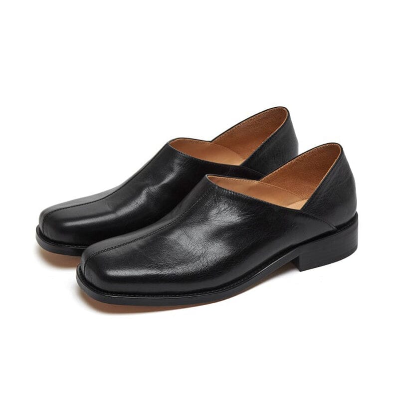 Square Toe Soft Loafers