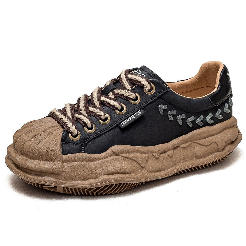 Zapatillas deportivas originales Sole Plataforma Baja Cordones