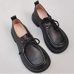 Women's Oxford Big Toe Lace Up Shoes