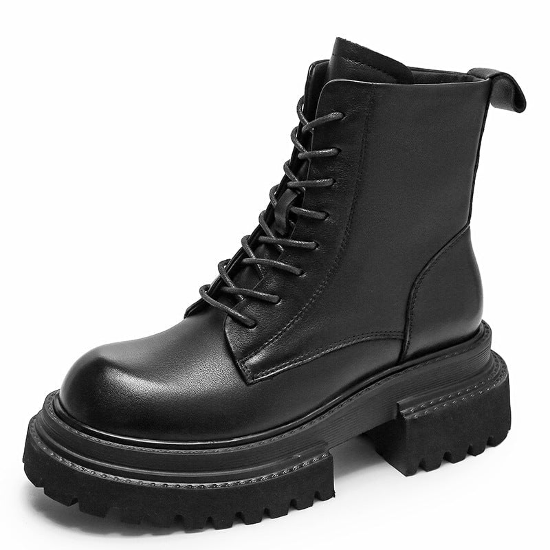 Botas Martin con cordones y plataforma de 60 mm