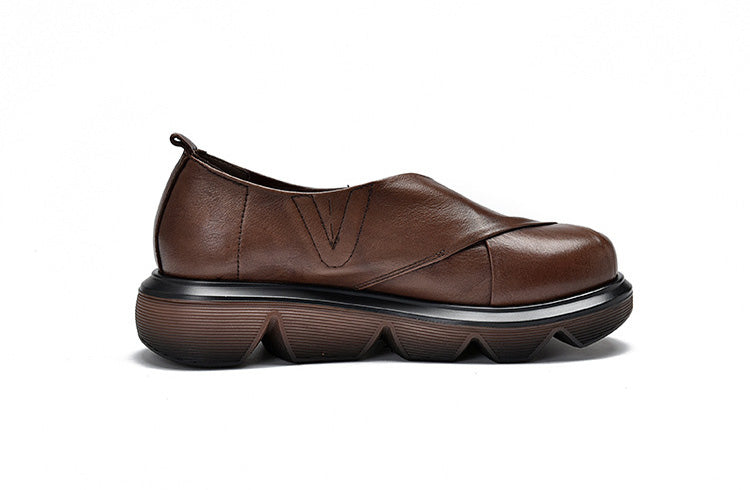 Zapato casual de plataforma vintage 