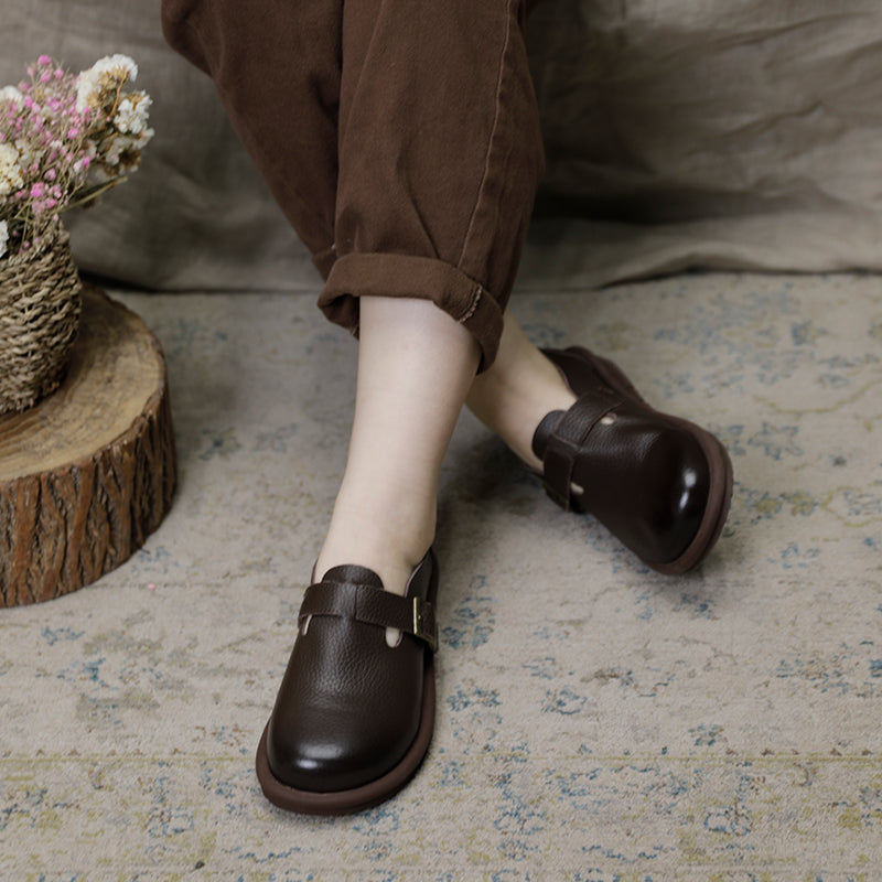 Soft Loafers Mori Girl Shoes