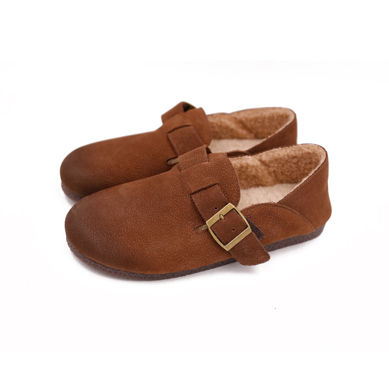 Mori Girl Shoes Loafers For Winter