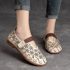 Buckle's Breathable Flats Loafers Casual Sandals