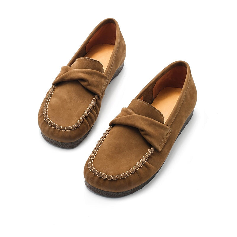 Handmade Nubuck Loafers