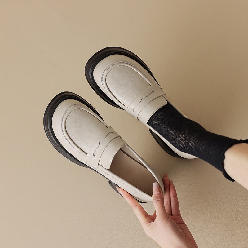 Platform Penny Loafers