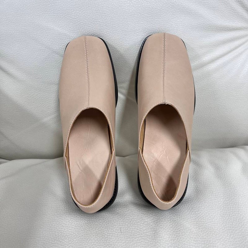 Square Toe Soft Loafers