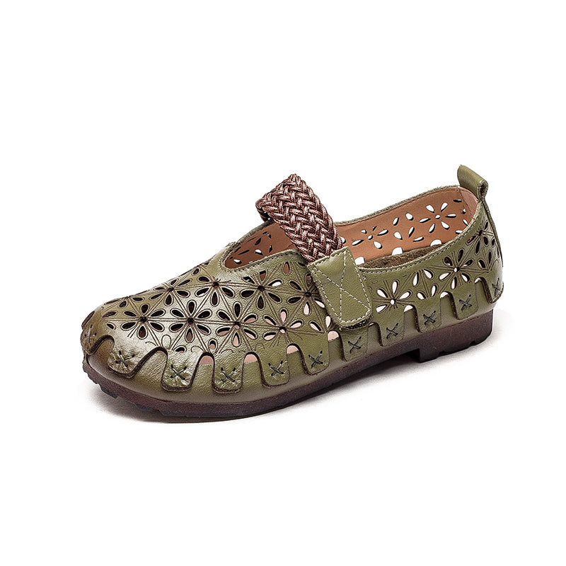 Sandalias casuales, mocasines y planos transpirables de Buckle