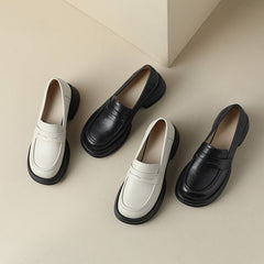 Platform Penny Loafers