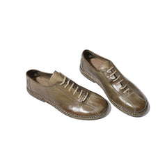 Goodyear Hourse Lace Up Flat Oxfords Sole