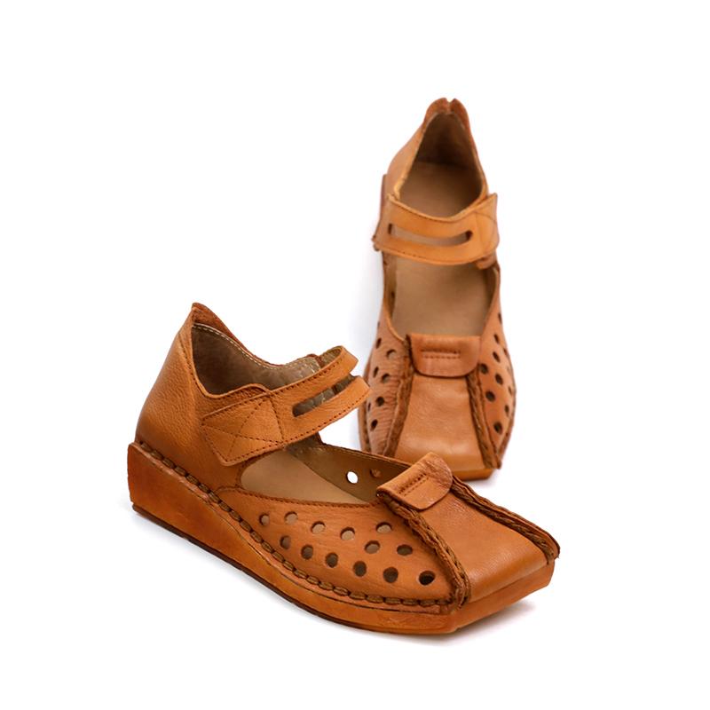 Retro Platform Mary Jane Square Toe Coffee/Brown/Apricot/CoffeeNew