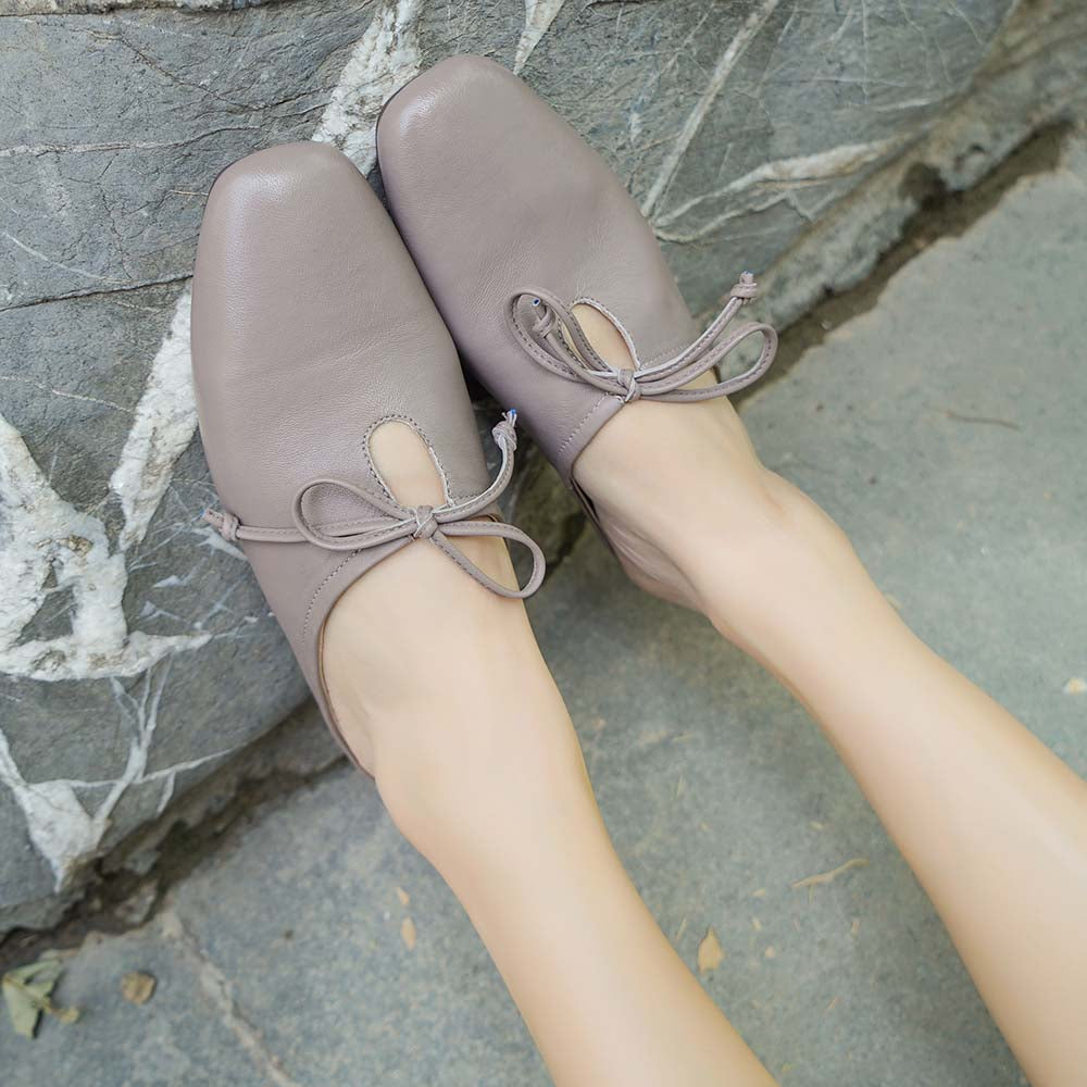 Sheepskin Mules Summer Slippers